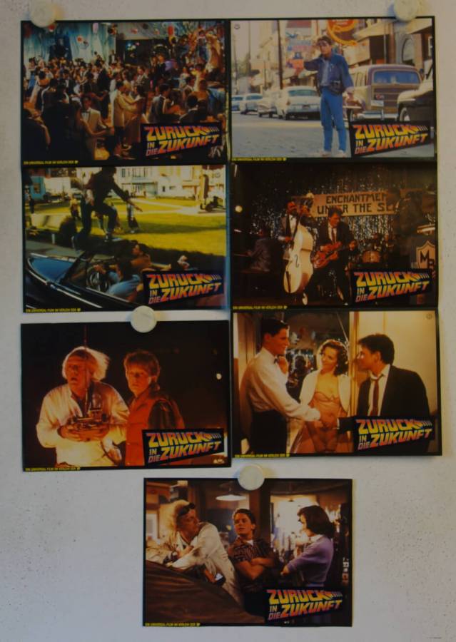 Zurück in die Zukunft originale deutsche Aushangfotos